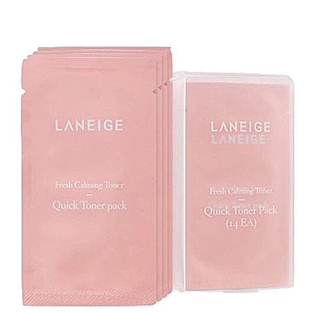 Laneige,Fresh Calming Toner,โทนเนอร์, ลาเนจ,Laneige Fresh Calming Toner,Laneige Quick Toner Pack